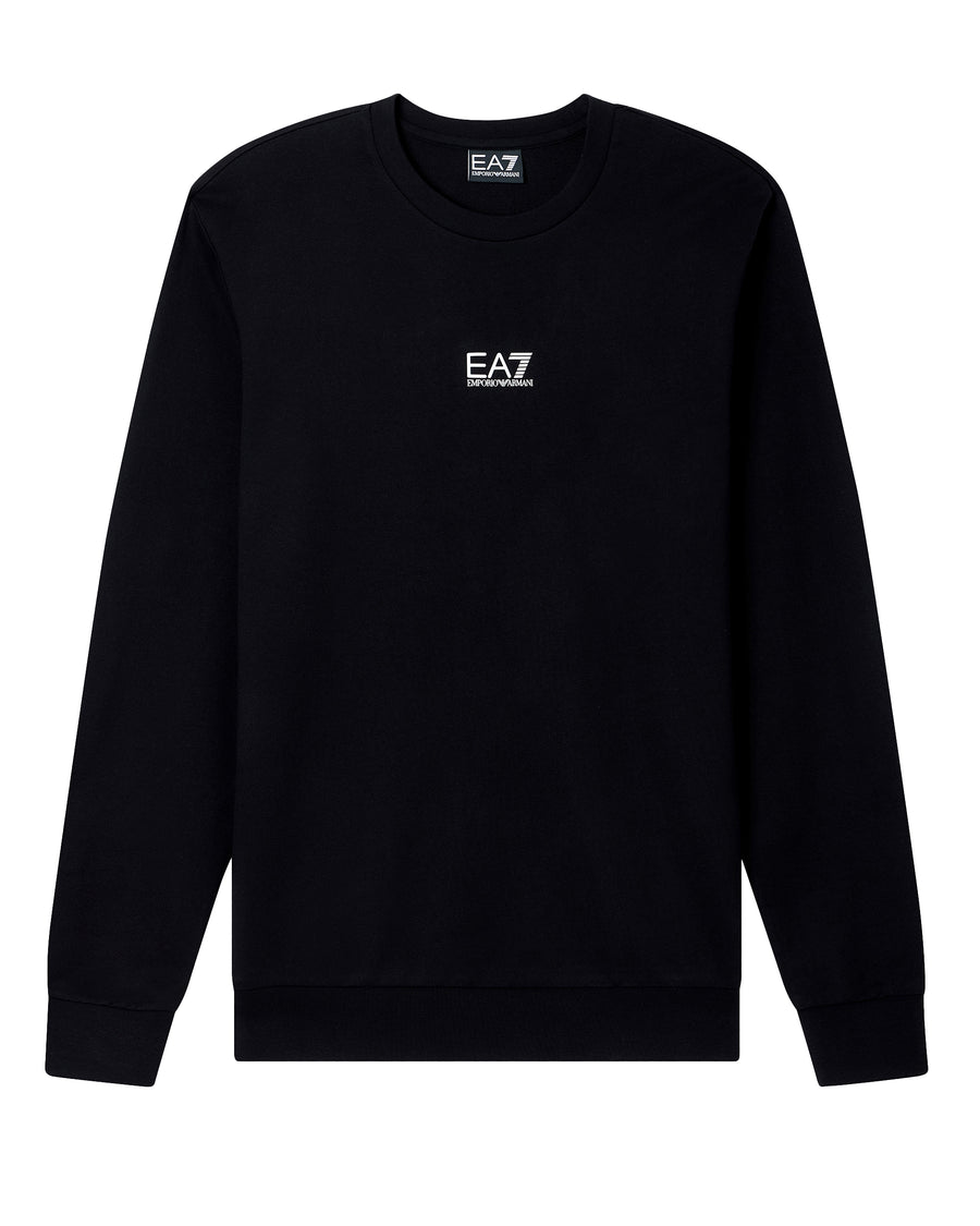 Sweatshirt Core Identity Black Cotton Sweatshirts