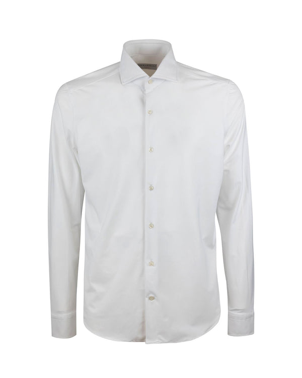 Shirt Classic Stretch White Polyamide