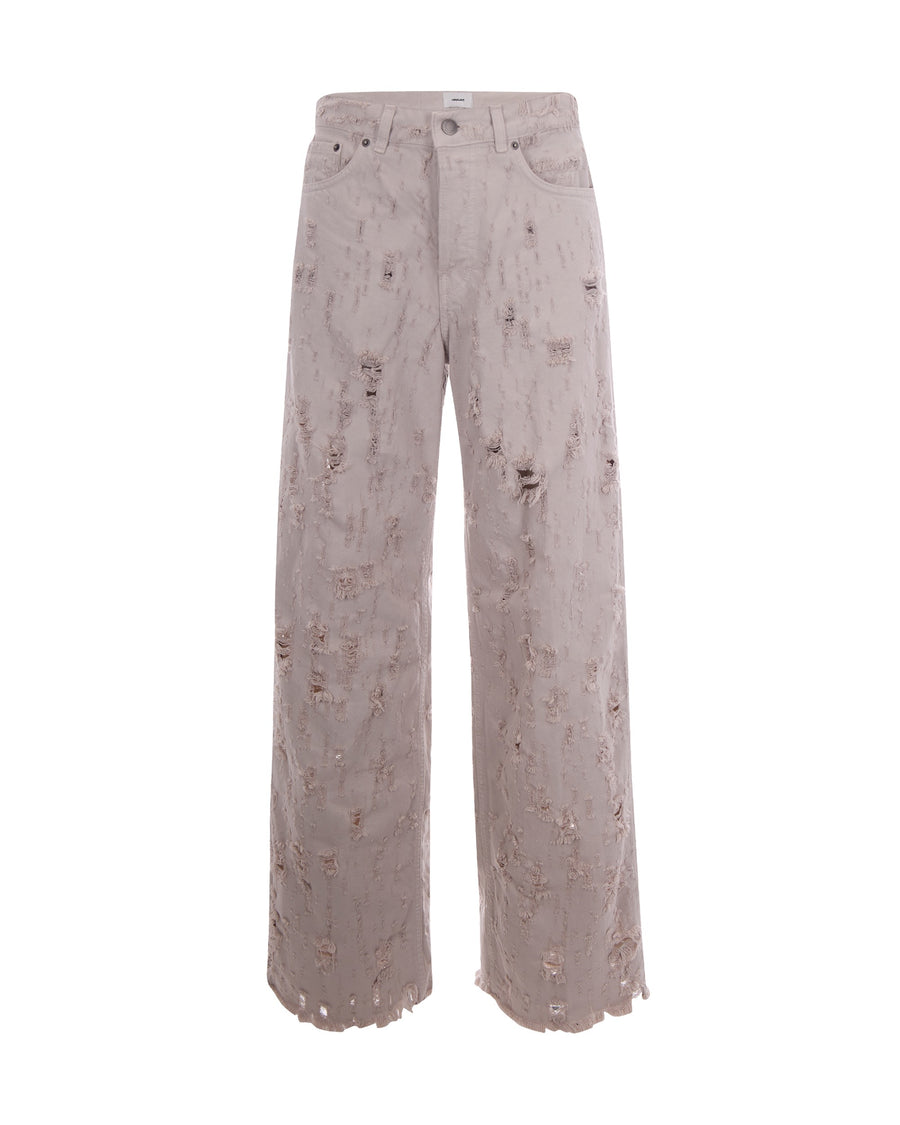 Oversize Jeans Bethany Grey Cotton