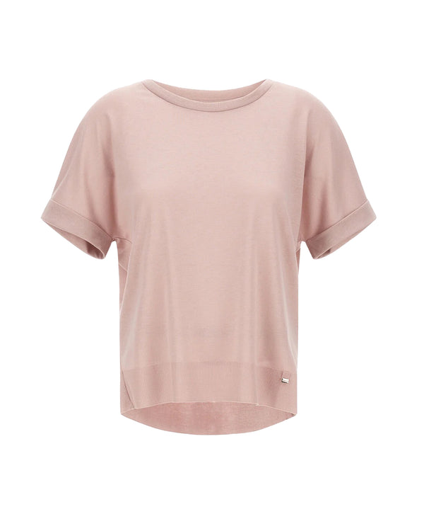 T-Shirt Glam Knit Effect Face Powder T-shirts & Jerseys