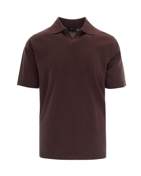 Polo Shirt Derby Dark Brown