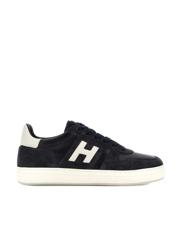 Sneakers H-Tv Suede-Nappa Blue Trainers