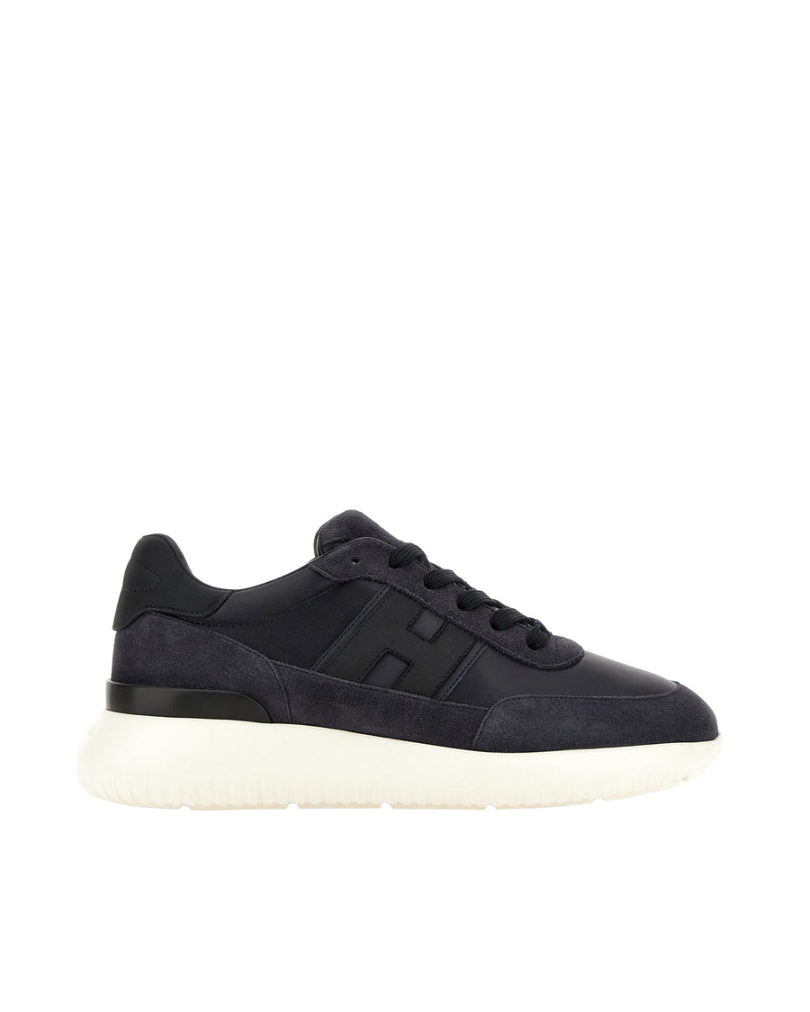 Sneakers Interactive³ Blue Blue/navy External: Calfskin Trainers