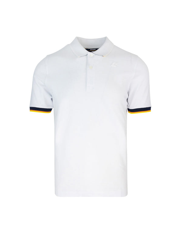 Polo Shirt Vincent White Cotton