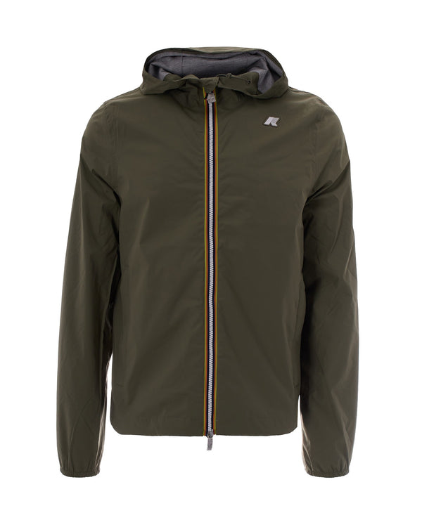 Jacket Jack Stretch Green Lichen Exterior: Nylon