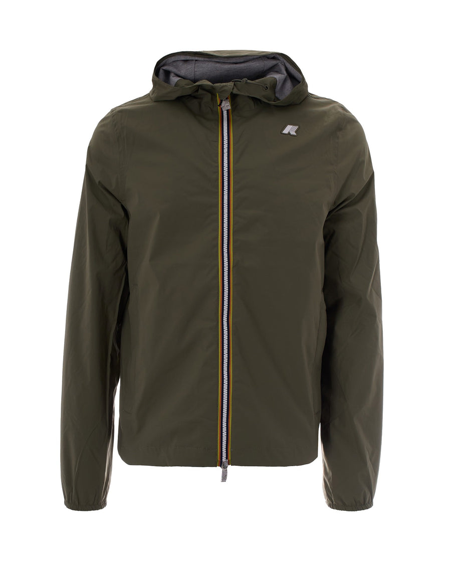 Jacket Jack Stretch Green Lichen Exterior: Nylon