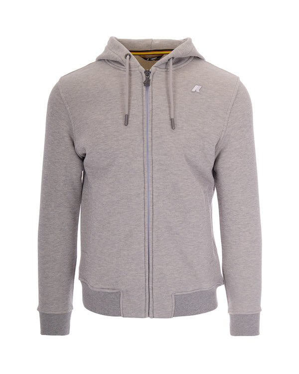 Sweatshirt Antony Grey Mid Mel Cotton Sweatshirts