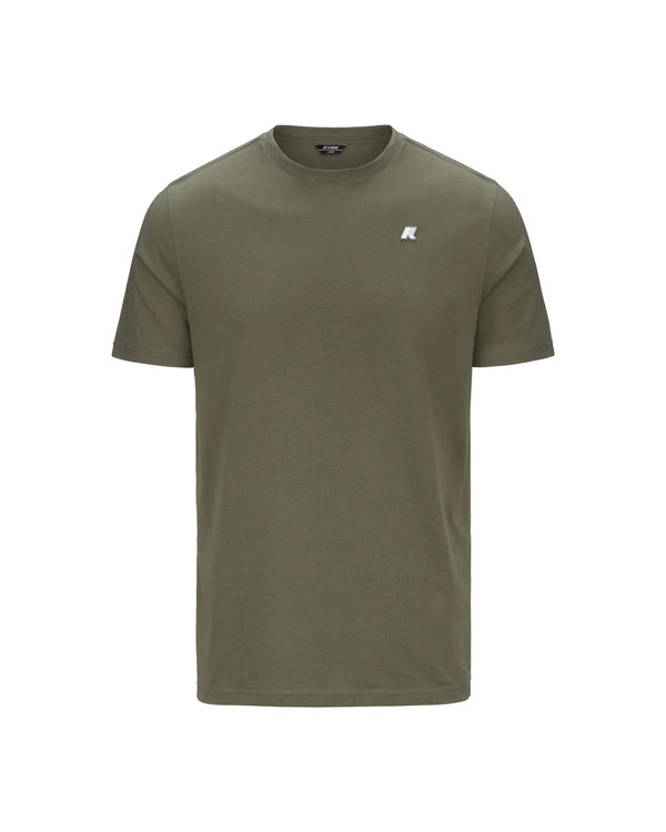 T-Shirt Odom Green Lichen Cotton T-shirts