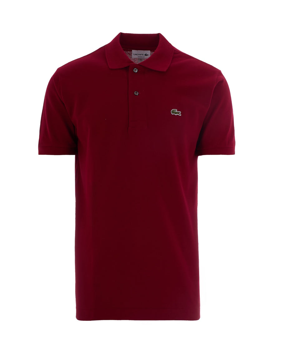 Polo L.12.12 Red Cotton Shirts