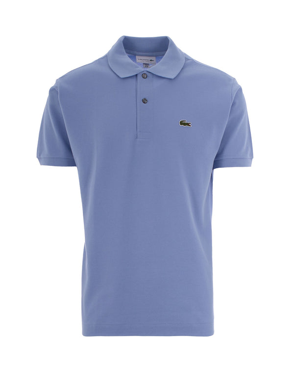 Polo Shirt L.12.12 Blue Cotton
