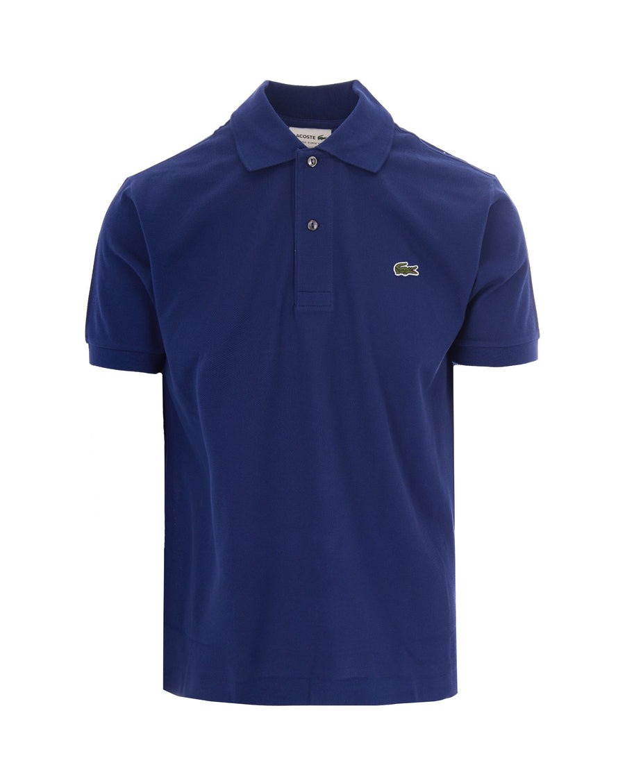 Polo Shirt Petit Piqué Cotton Blue