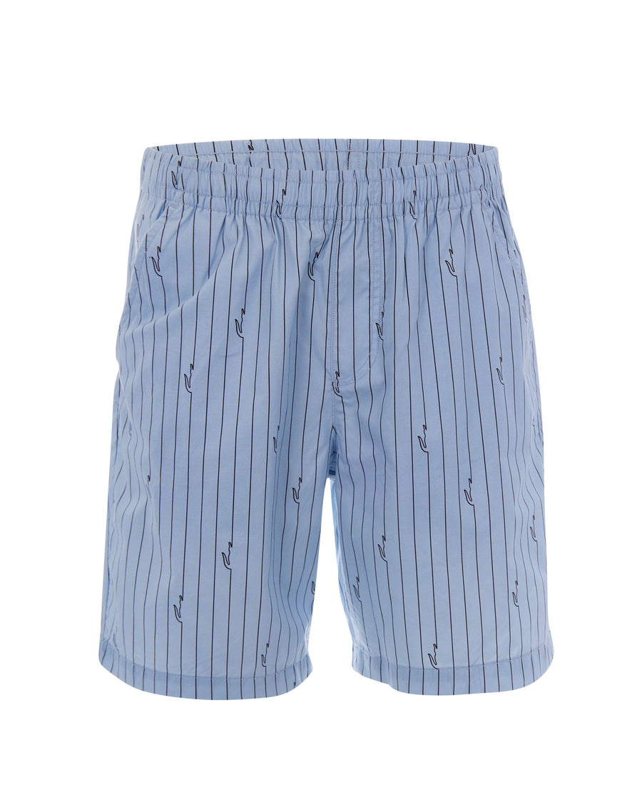 Bermuda Shorts Blue Cotton