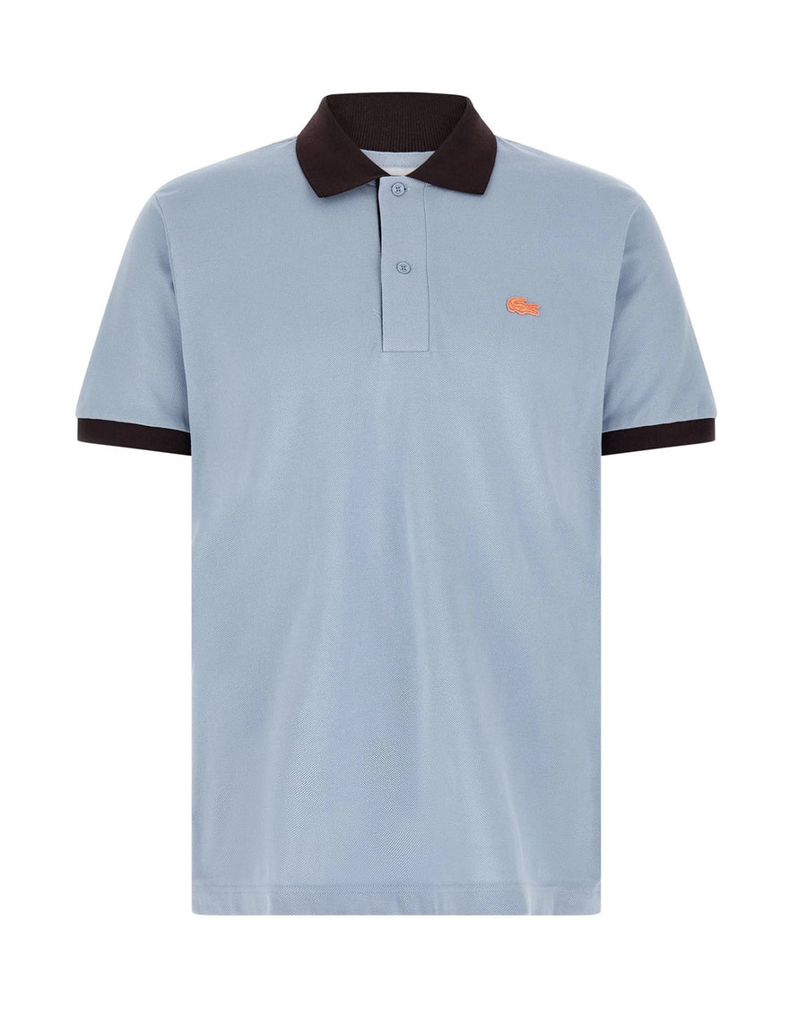 Polo Shirt Piquet Chambray-Buffalo Chambray/buffalo Cotton