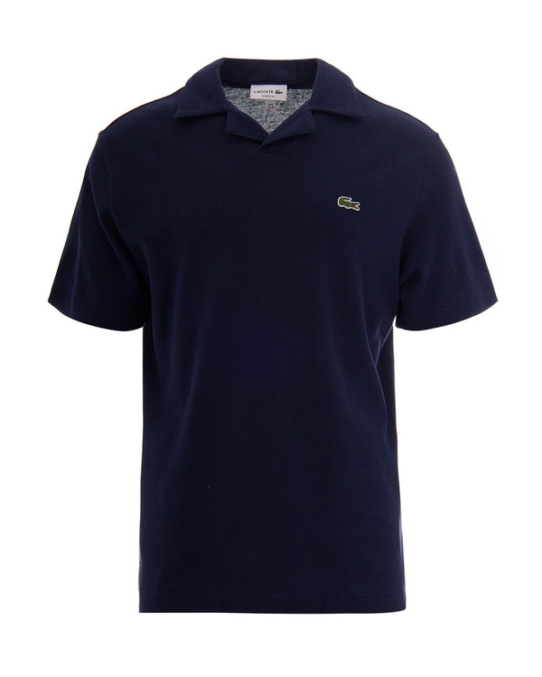 Polo Shirt Classica Navy Blue Cotton