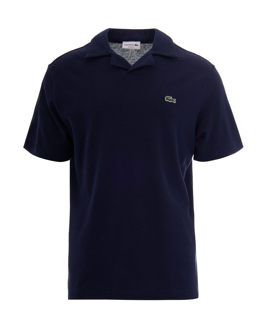 Polo Shirt Classica Navy Blue Cotton