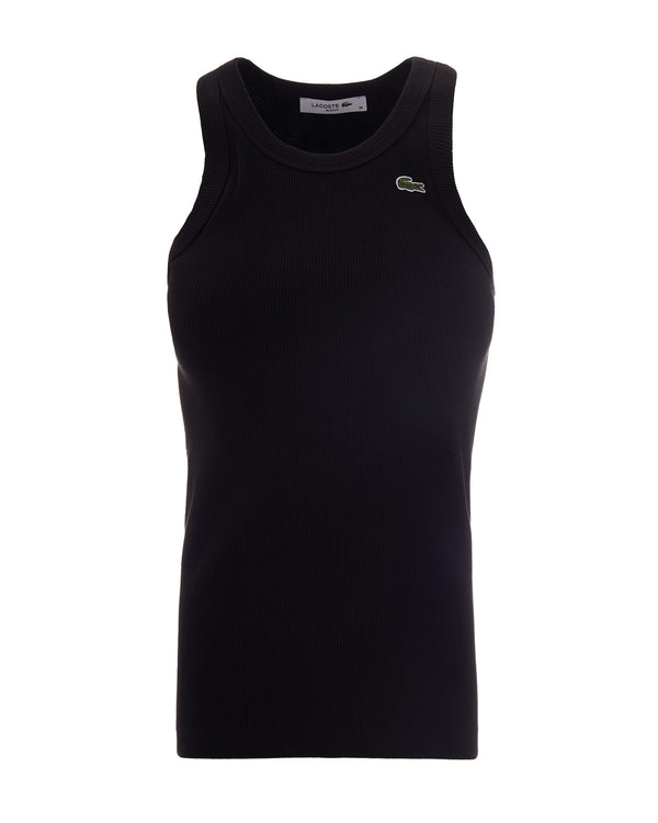 Tank Top Slim Black Cotton T-shirts & Jerseys