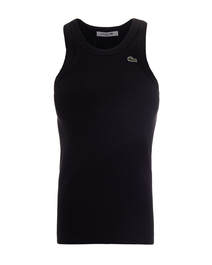 Tank Top Slim Black Cotton T-shirts & Jerseys