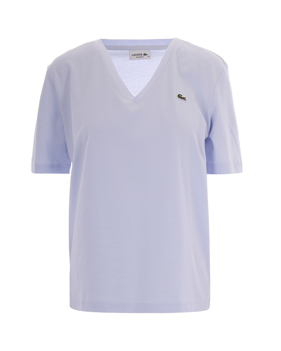 T-Shirt Relaxed Light Blue Cotton T-shirts & Jerseys