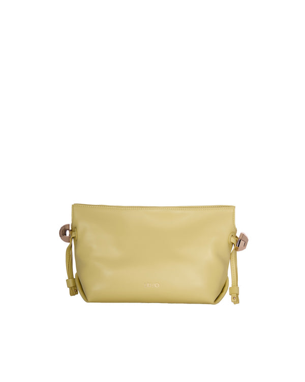 Chain Shoulder Bag Avocado Polyurethane