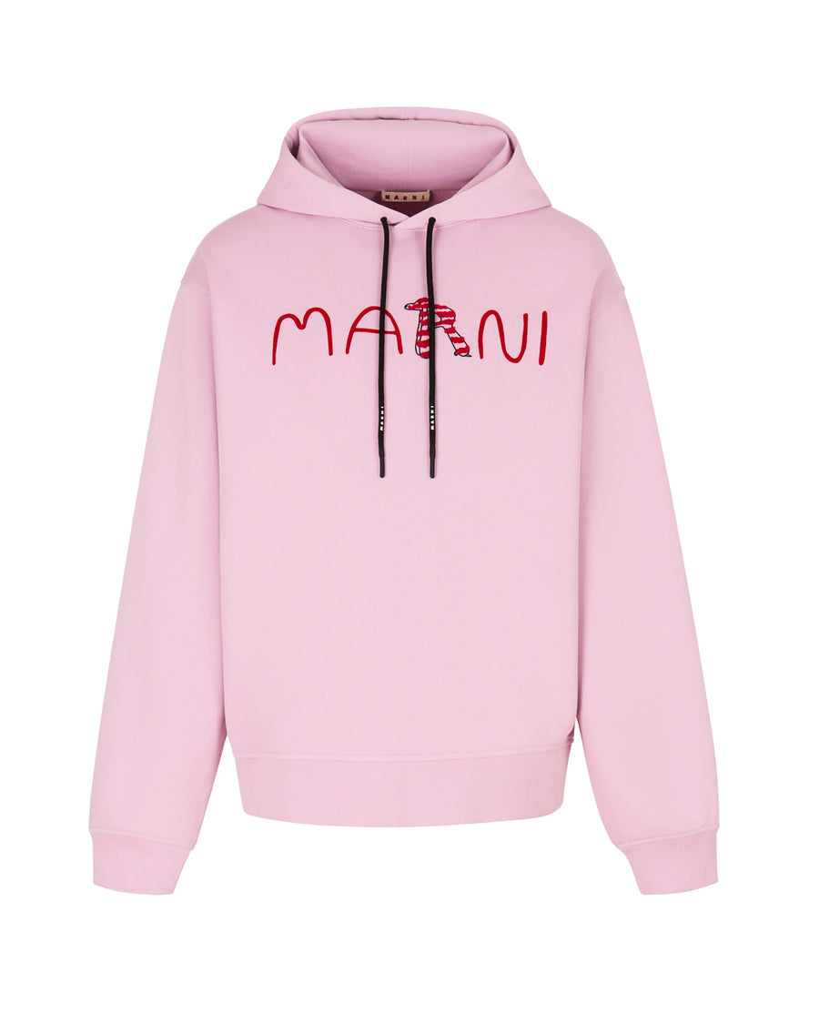 Cotton Hooded Sweatshirt Quartz Sweatshirts
