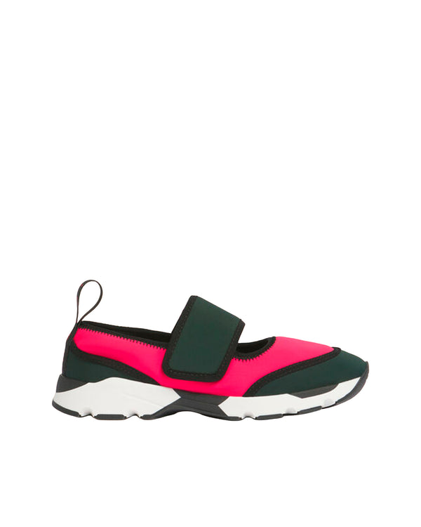 Sneakers Mary Jane Fuchsia-Green Fuchsia/green Upper: Polyamide Trainers
