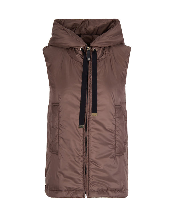 Sleeveless Jacket Greengo Hazelnut Polyester Waistcoats & Gilets