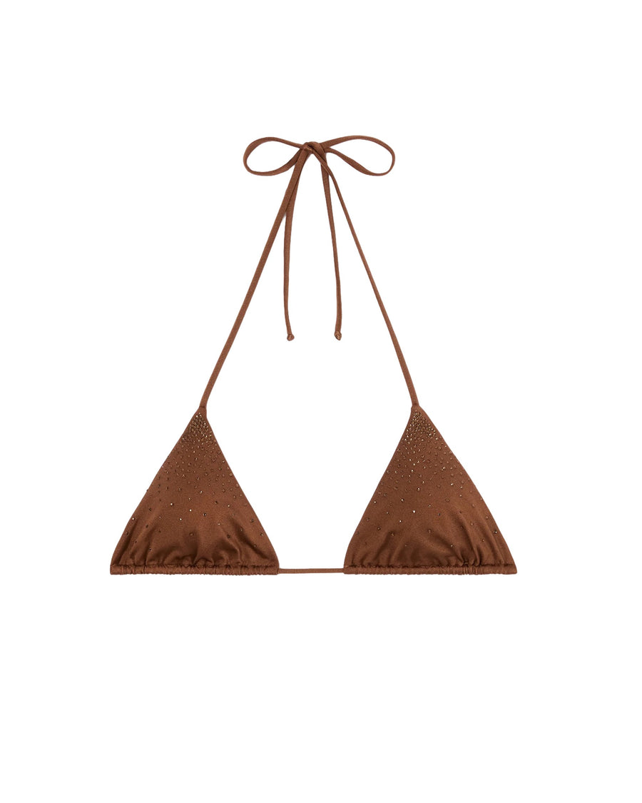 Bikini Top Annabelle Shiny Strass Waterfall 18 Polyamide Elastane One-pieces