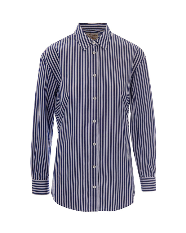 Shirt Brigitte Blue Stripes Cotton