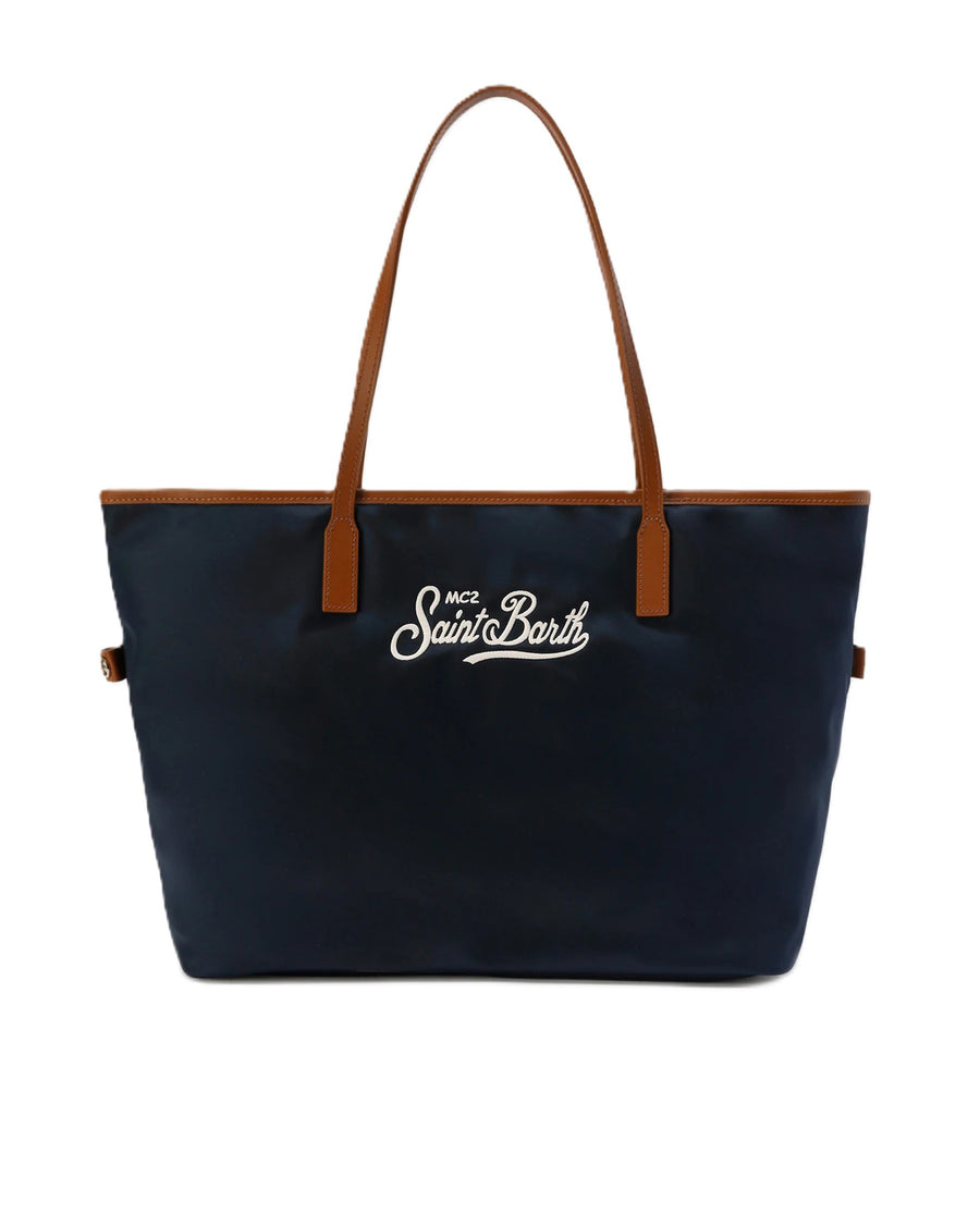 Shoulder Bag City Nylon Blue