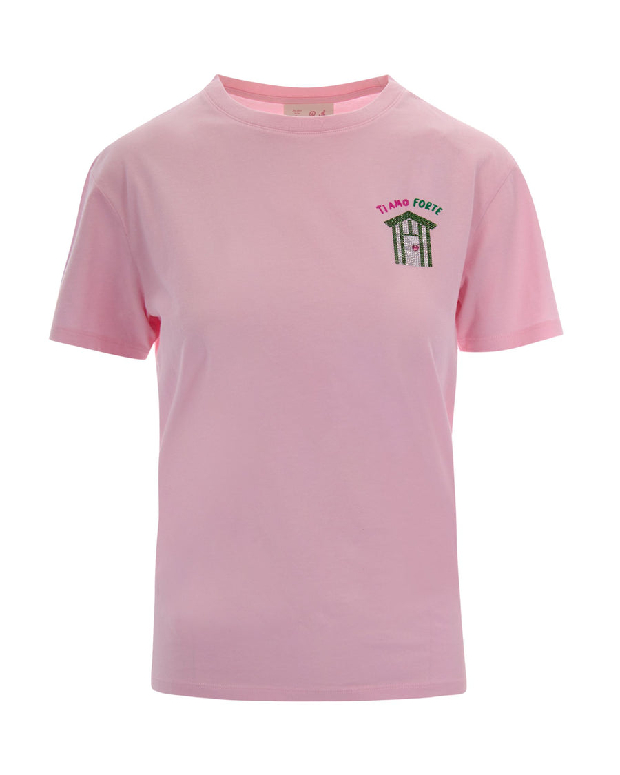 T-Shirt Emilie Cotton Pink T-shirts & Jerseys