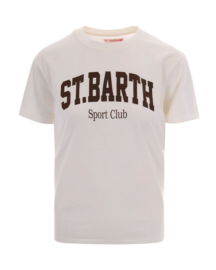 T-Shirt Emilie Sport Club Cotton White T-shirts & Jerseys