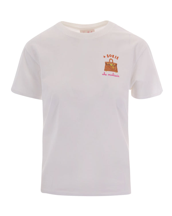 T-Shirt Emilie Cotton White T-shirts & Jerseys