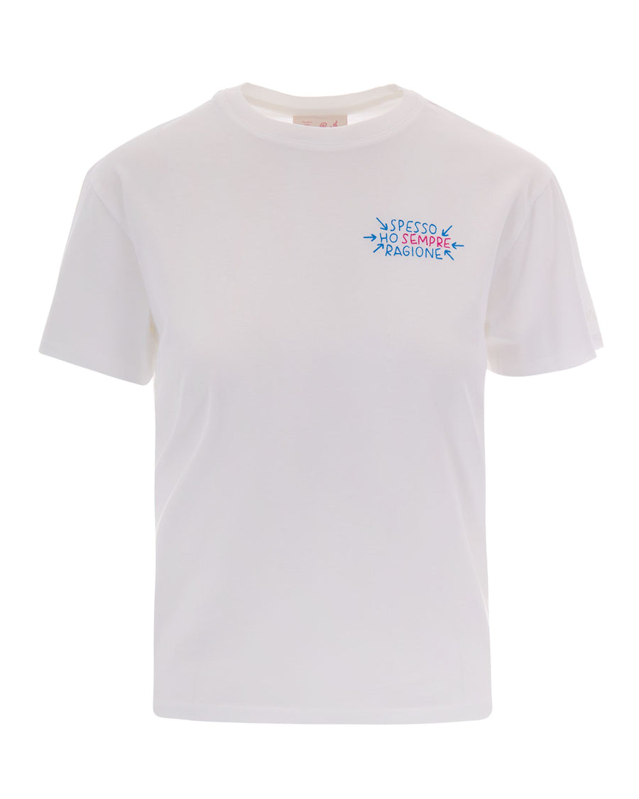 T-Shirt Emilie Jersey White Cotton T-shirts & Jerseys