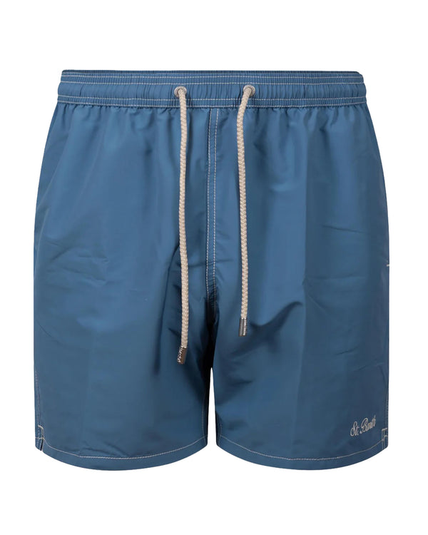 Swim Shorts Patmos Dusty Blue Polyester