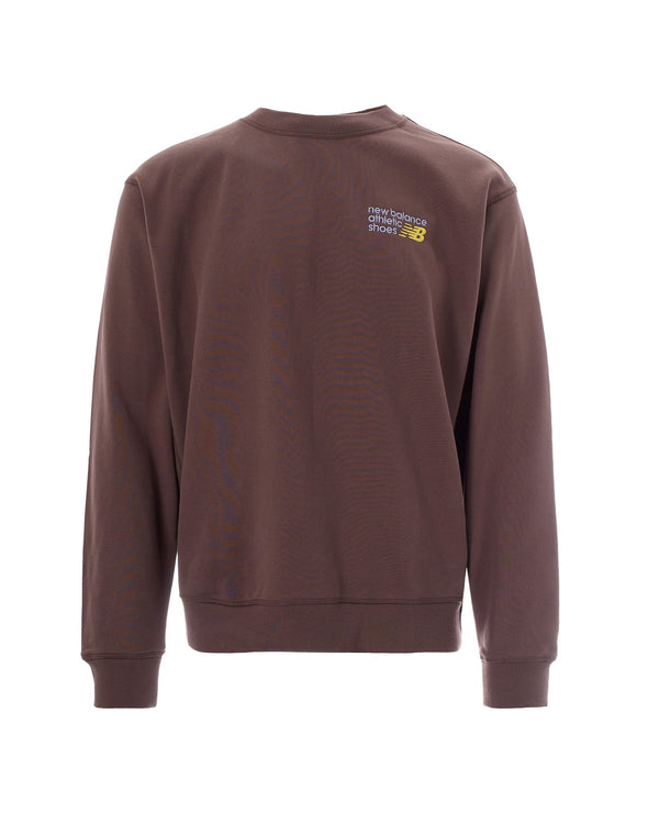 Crewneck Sweatshirt Premium Logo Cortado Cotton Jumpers