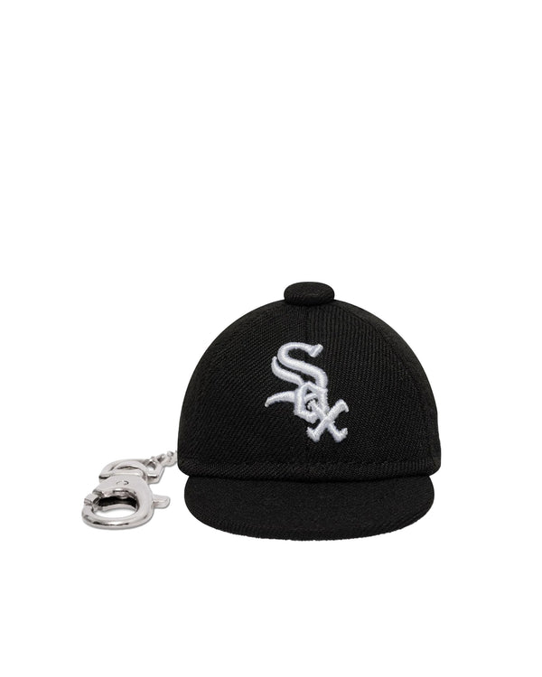 Keyring Mini Cap Black Polyester Keyrings & Keychains