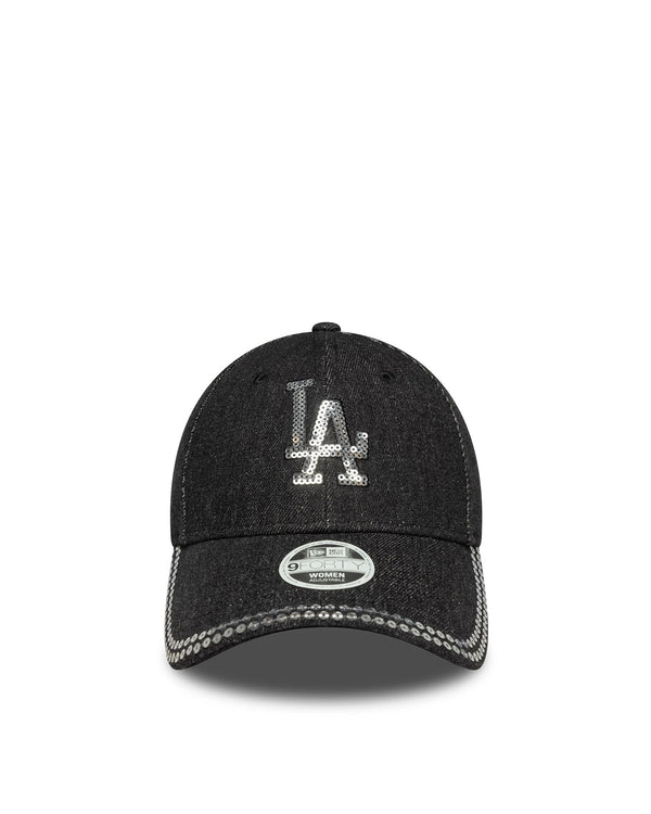 Cap 9forty La Dodgers Black Polyester Hat