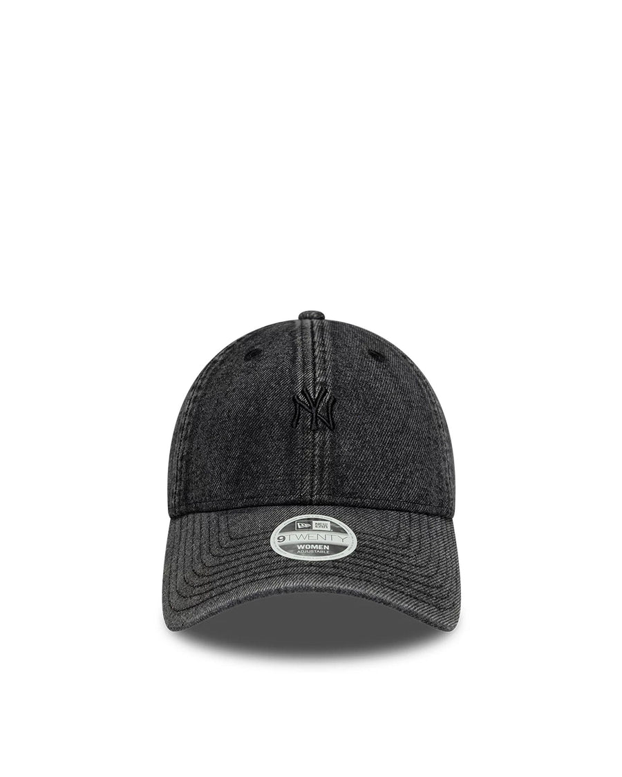 Cap 9twenty Black Denim Polyester Cotton Hat