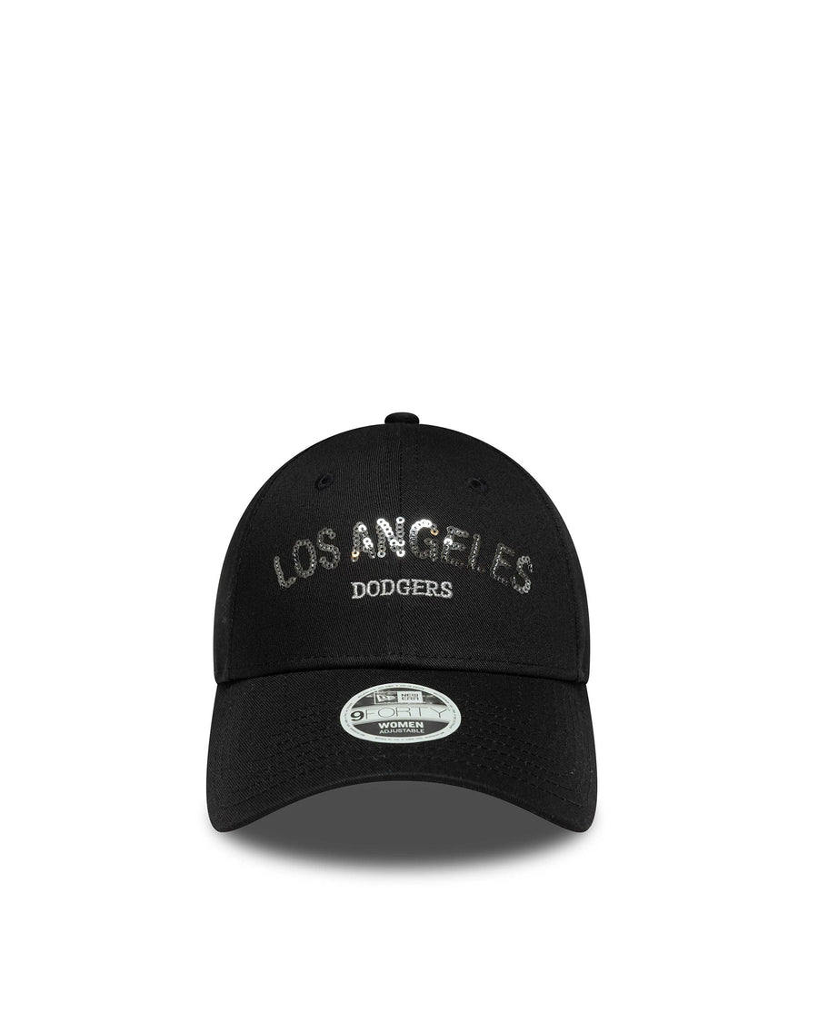 Baseball Cap 9forty Sequin Black Cotton Hat
