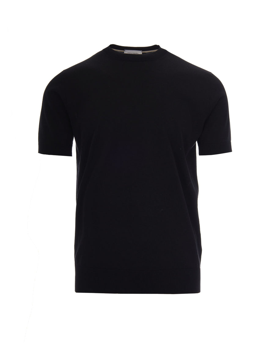 T-Shirt Maglia Black Silk T-shirts