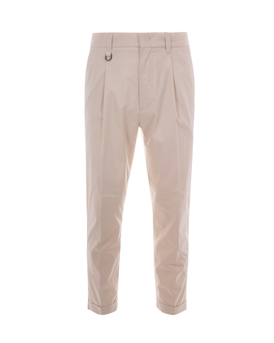 Chino Trousers Beige Cotton