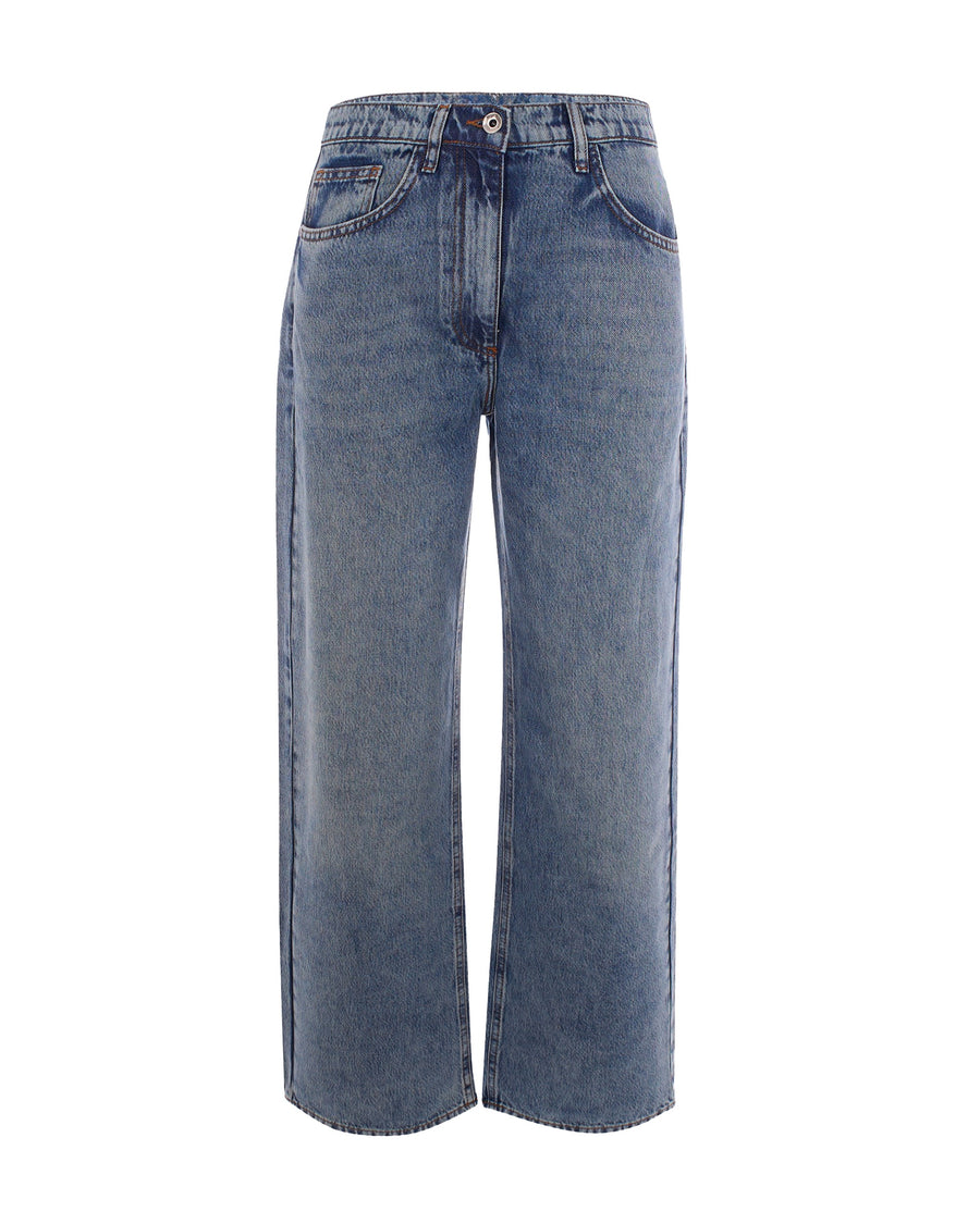 Jeans Warm Blue Wash New Cotton