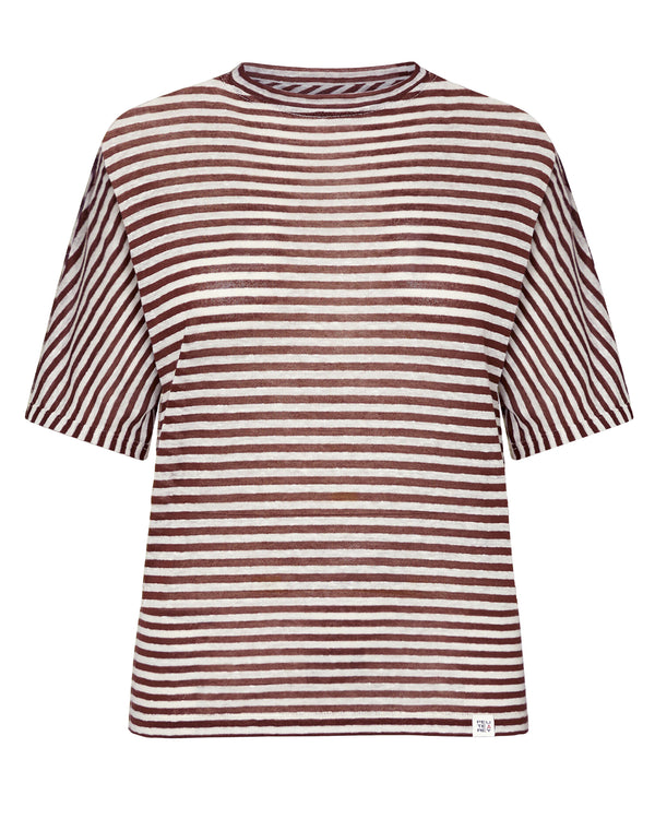 T-Shirt Linen-Blend Natural Flax Linen T-shirts & Jerseys