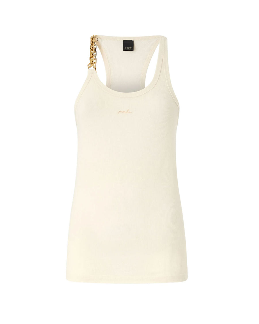 Tank Top Charlene Beige G. Maroso Vests & Tops