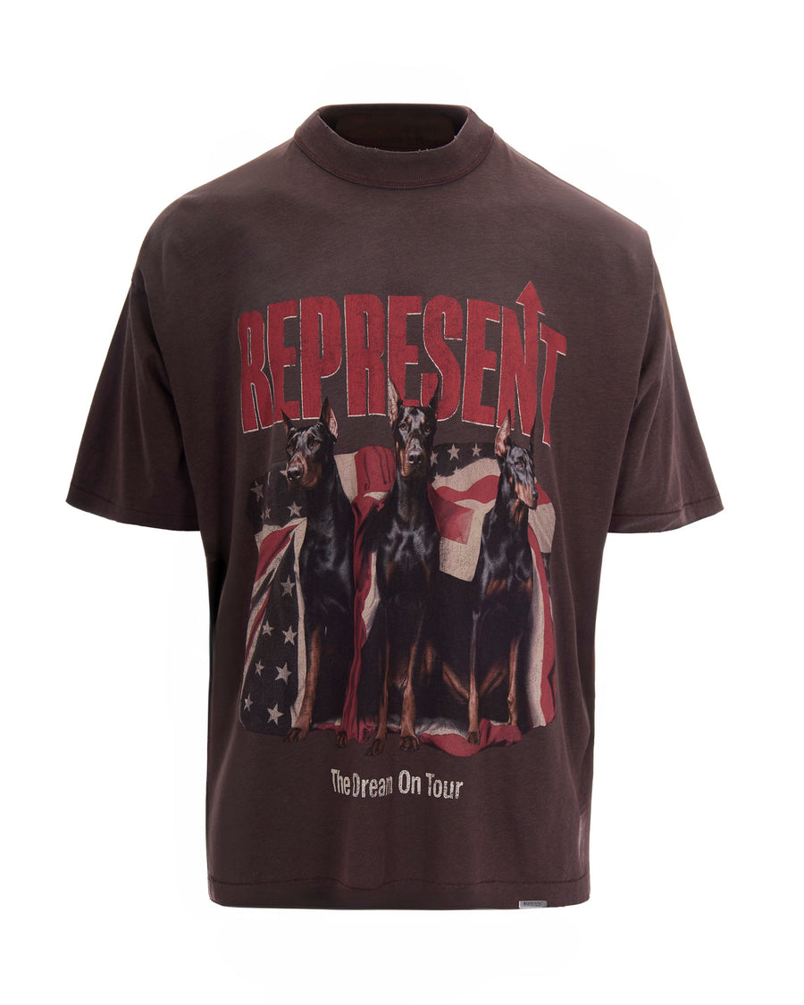 T-Shirt Dream On Tour Black Cotton T-shirts