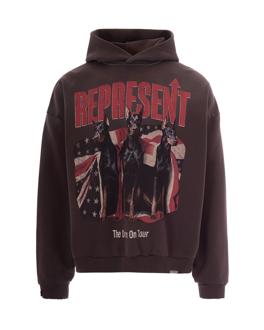 Hoodie American Dream Tour Black Cotton Sweatshirts