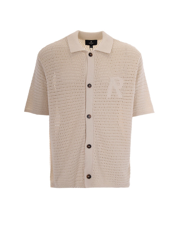 Shirt Pico Ecru Cotton
