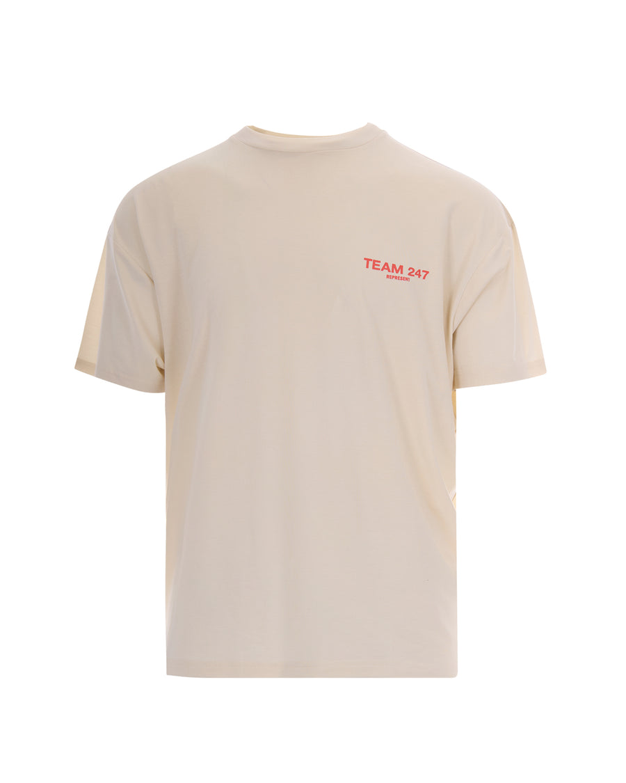 T-Shirt 247 Cream Polyester T-shirts