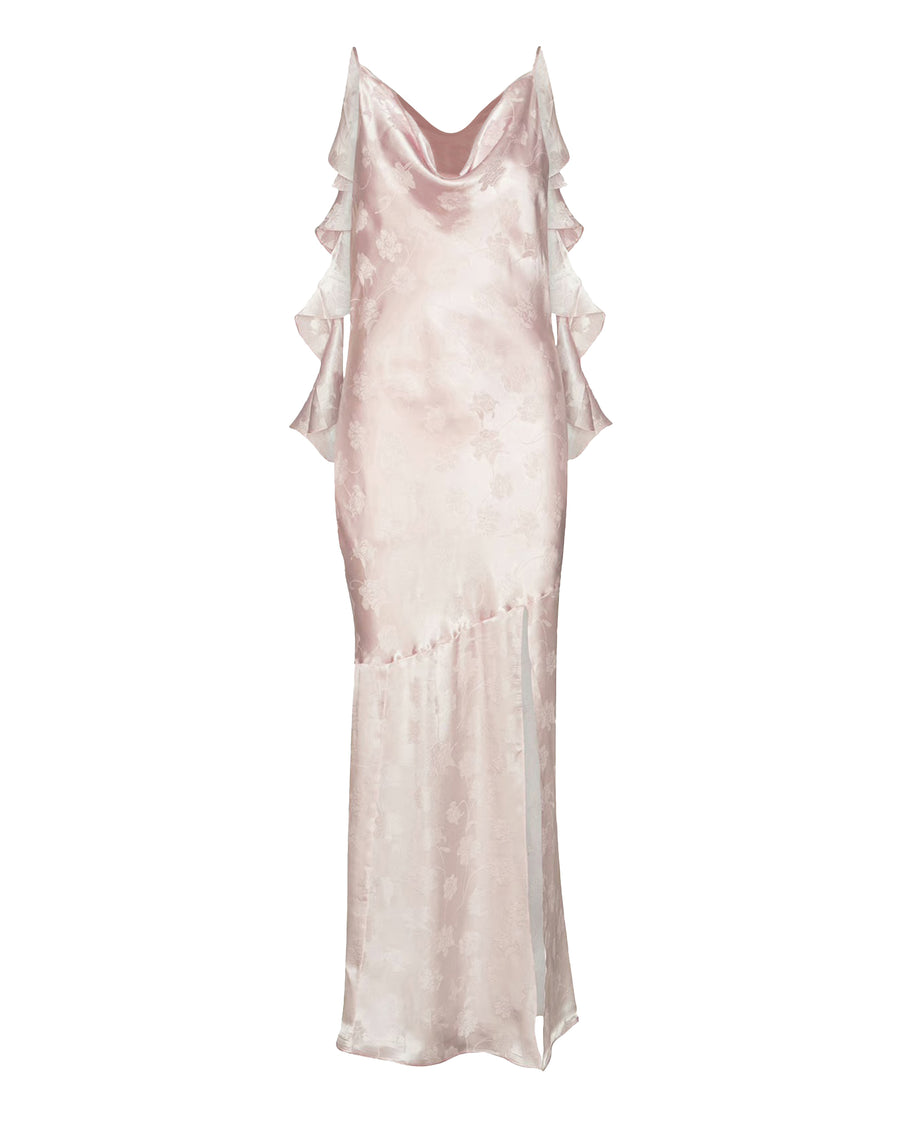 Maxi Dress Waterfall Orchid Ice Main: Polyester (recycled) Evening Suits