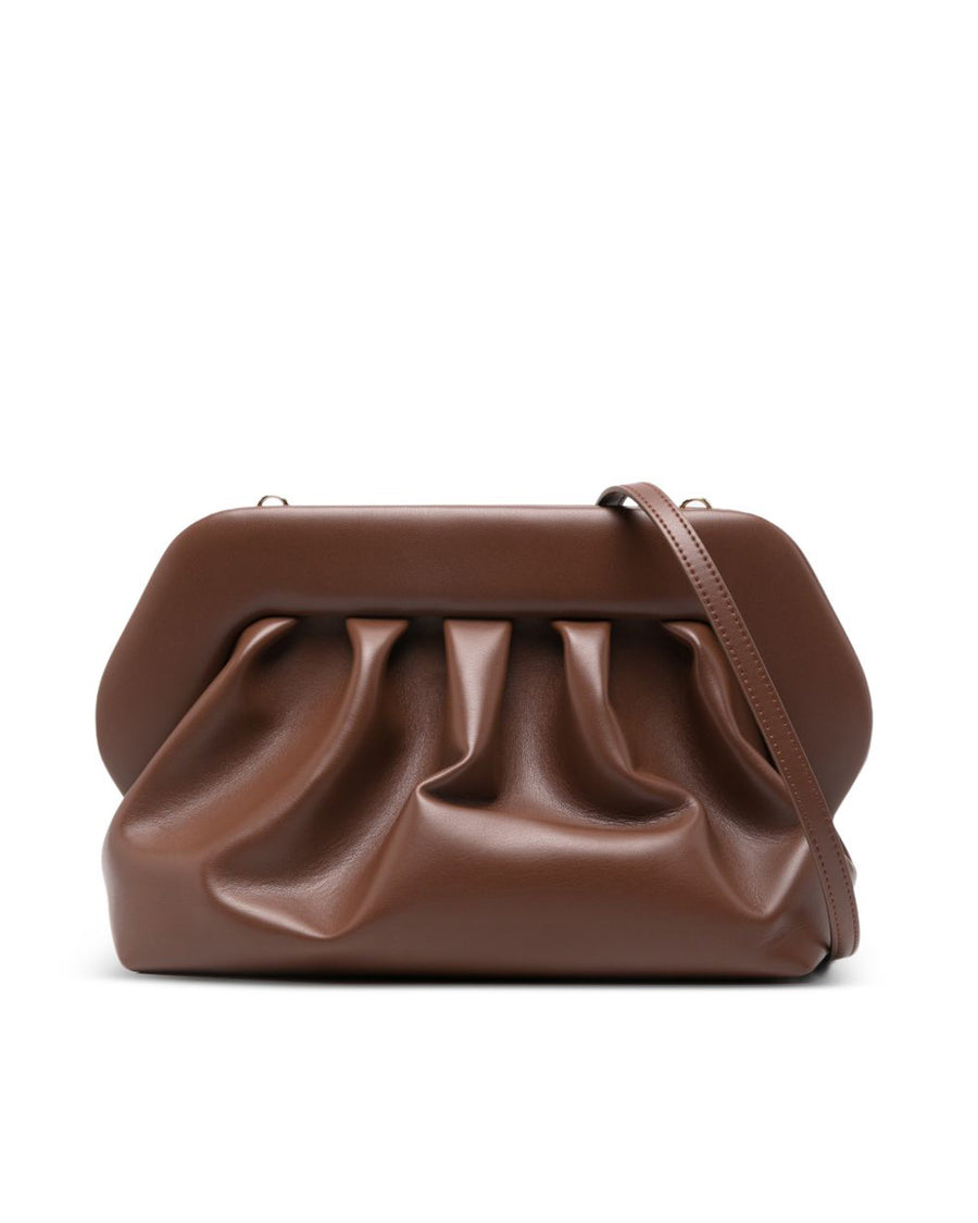 Clutch Bag Bios Vegan Fabric, Friar Brown